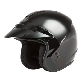 GMAX OF-2 Open Face Helmet - Black