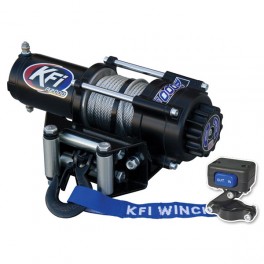 KFI 2000lbs A Series Steel Cable Winch 